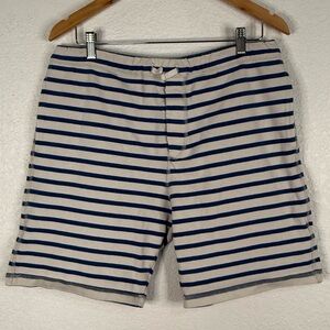 Norse Projects Ro Short Compact Blue striped shorts Casual Blokecore Preppy